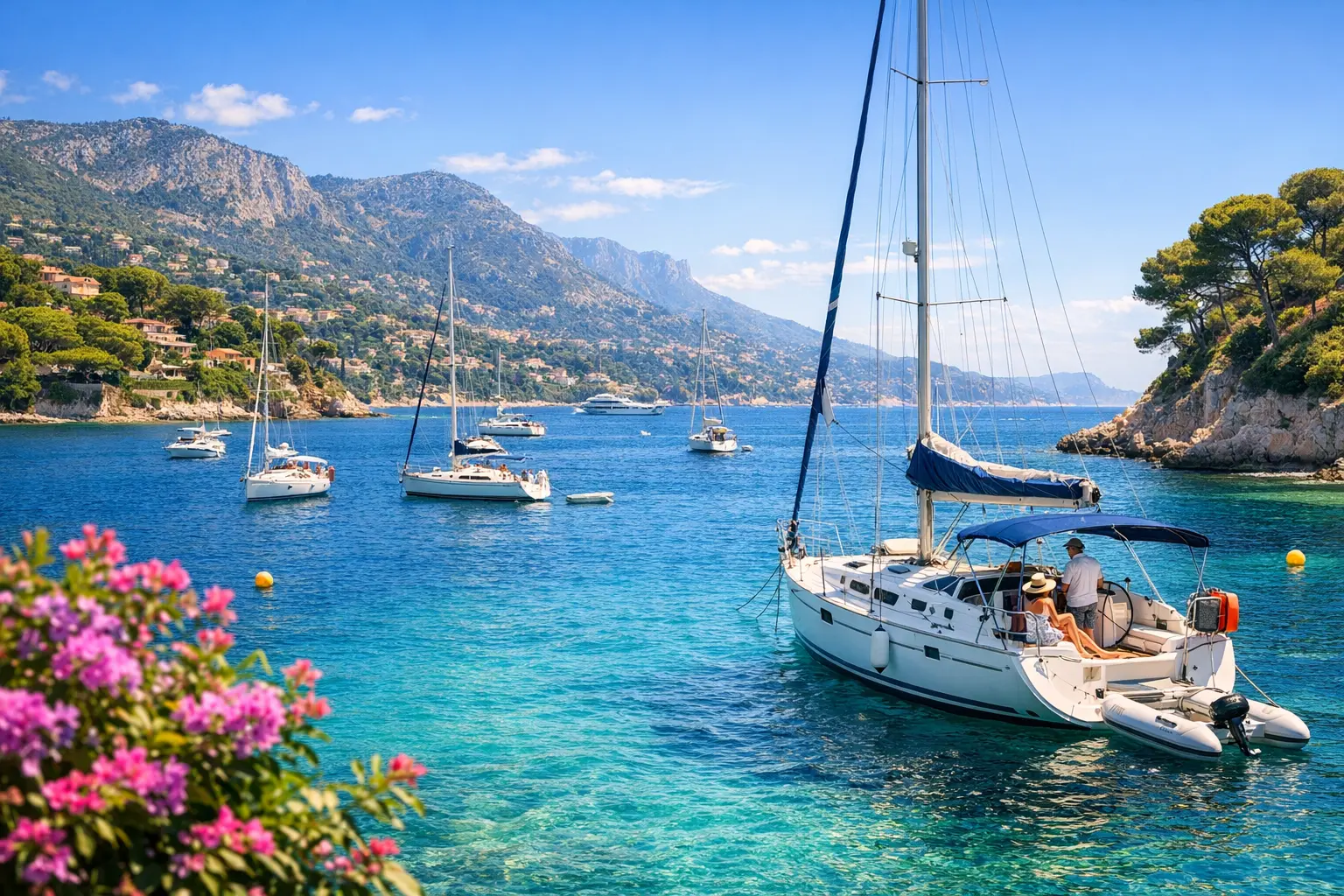 Les meilleurs bons plans voiliers en juillet sur la Côte d’Azur