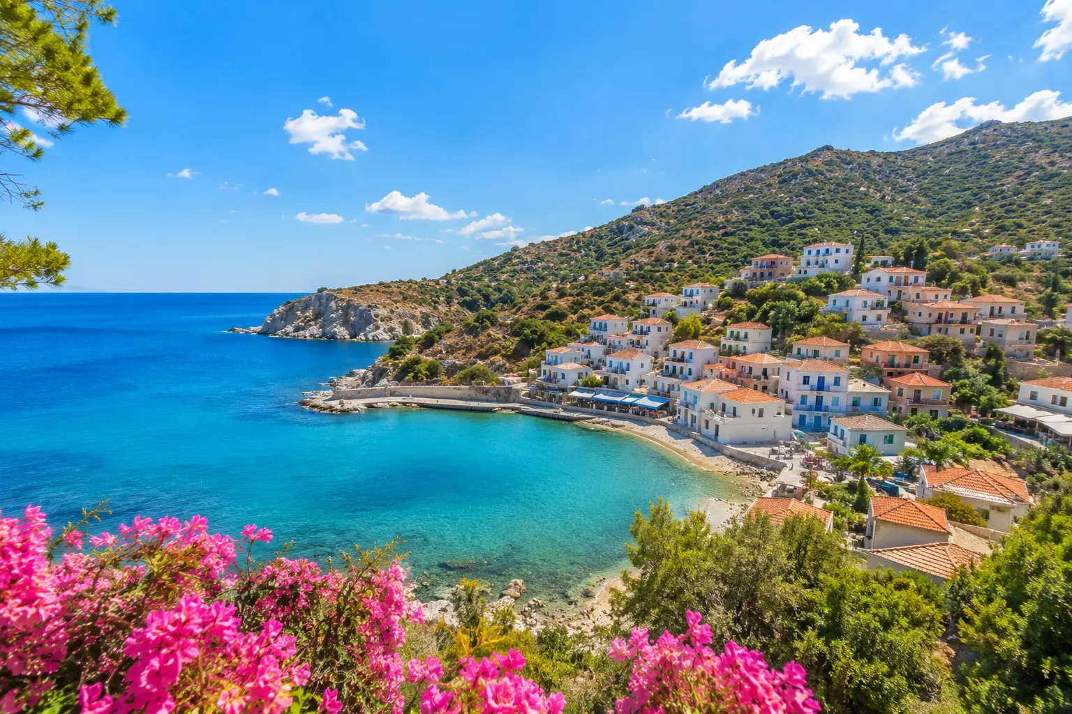 Nichée au cœur de la mer Égée, Ikaria