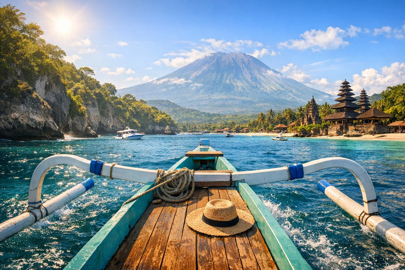 Aller à Bali en bateau : cap sur la beauté de l’île des Dieux