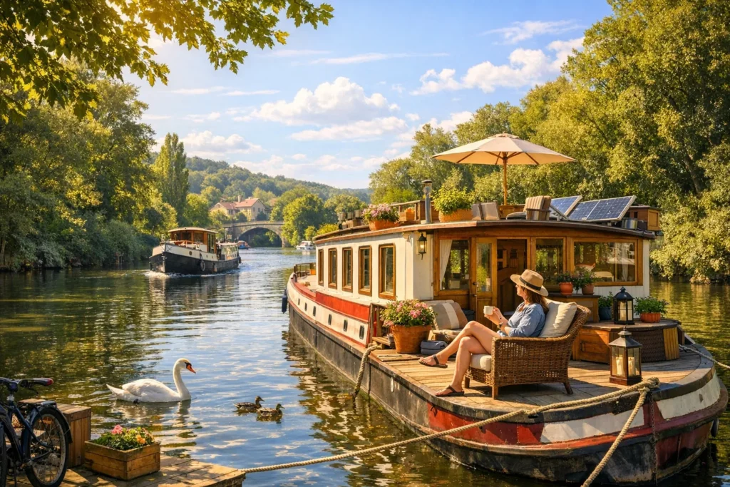 Comment devenir propriétaire d’une péniche et vivre au fil de l’eau