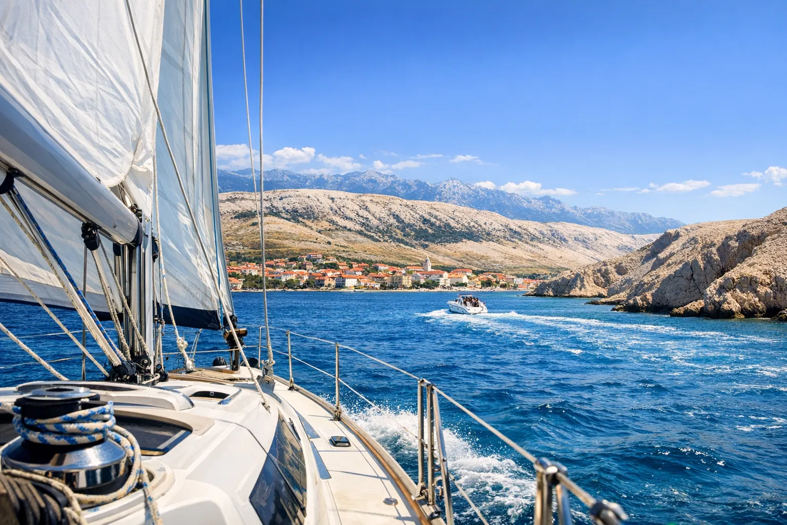 Pag en bateau : cap sur l’île croate aux paysages lunaires