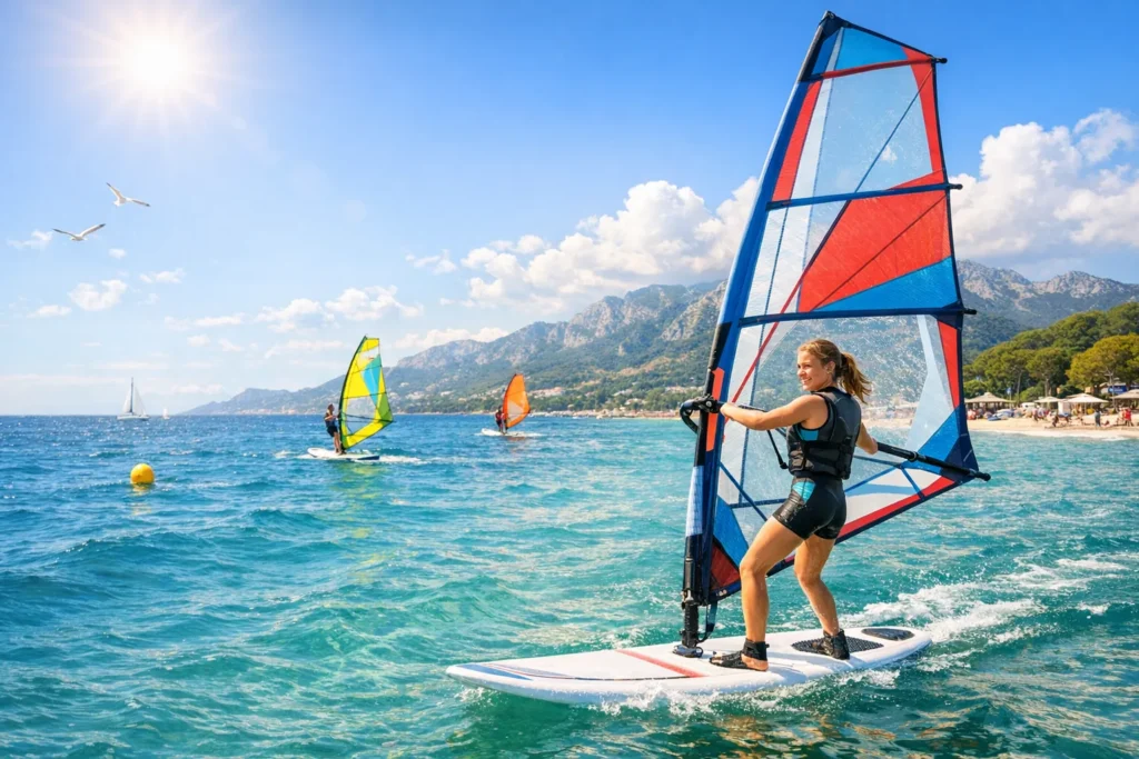 Planche à voile pour débutants : conseils simples pour bien se lancer sur l’eau