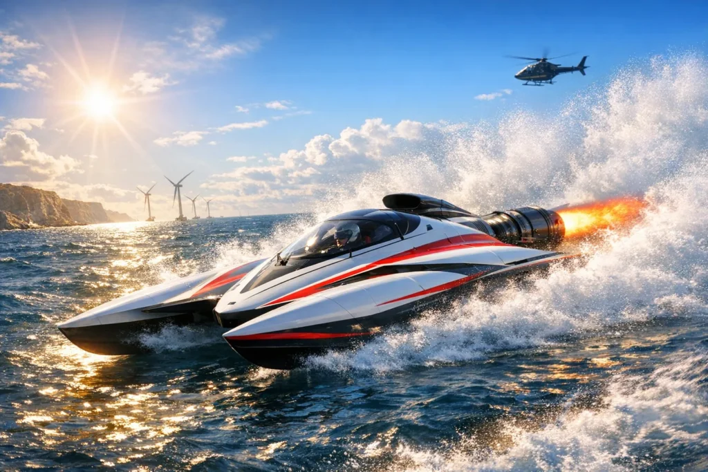 Quel est le bateau le plus rapide au monde et jusqu’où peut-il pousser la vitesse ?