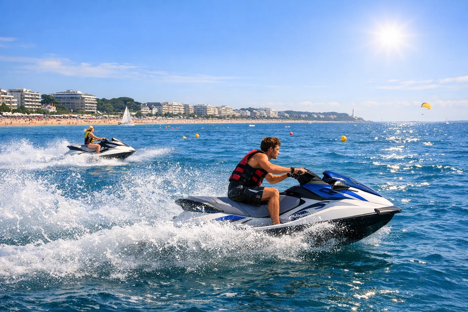 Faire du jetski à La Baule : cap sur les plus belles sensations de la baie