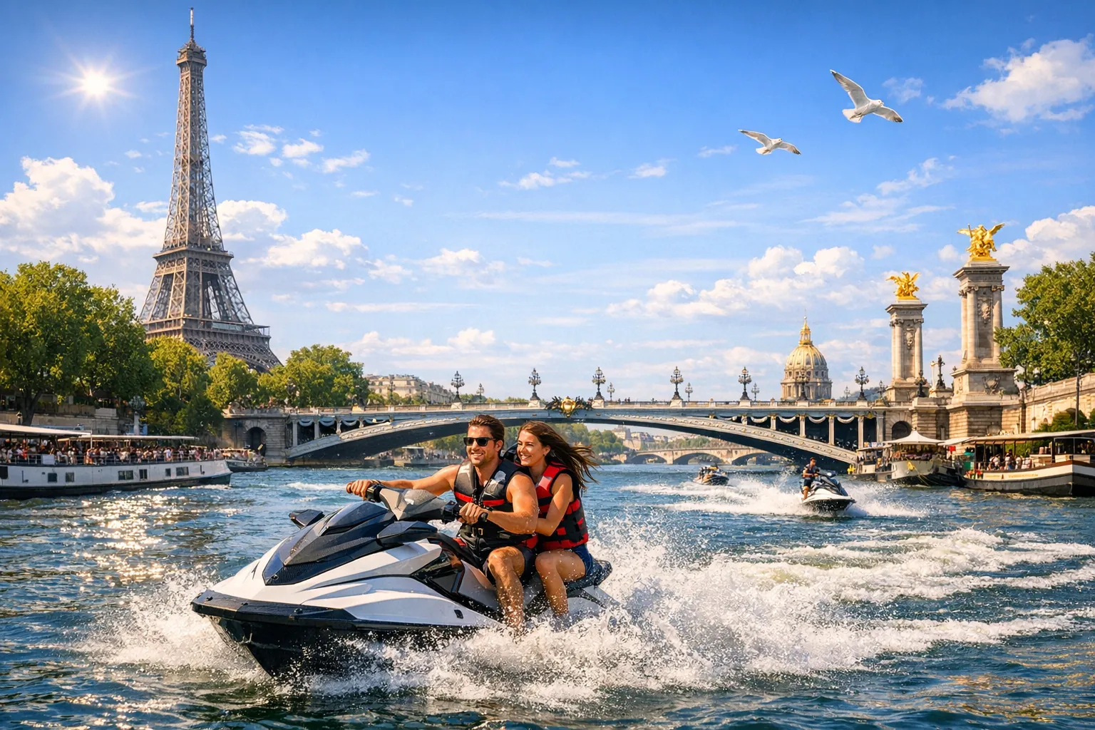 Faire du Jetski à Paris : l’expérience insolite à vivre sur la Seine