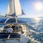 Installer des panneaux solaires sur un bateau Installer des panneaux solaires sur un bateau : cap sur l’autonomie en mer