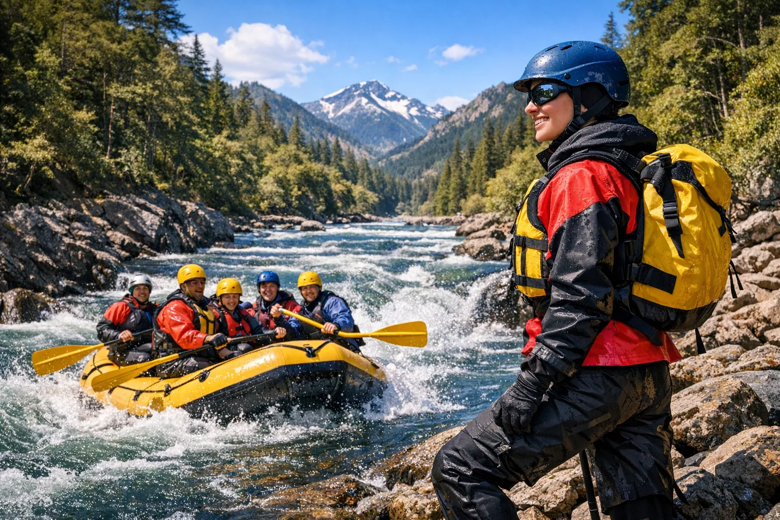 Quelle tenue porter pour faire du rafting sans finir trempé et frigorifié ?