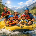 Rafting en famille : âge, conditions et conseils Rafting en famille : à quel âge embarquer et comment bien préparer l’aventure
