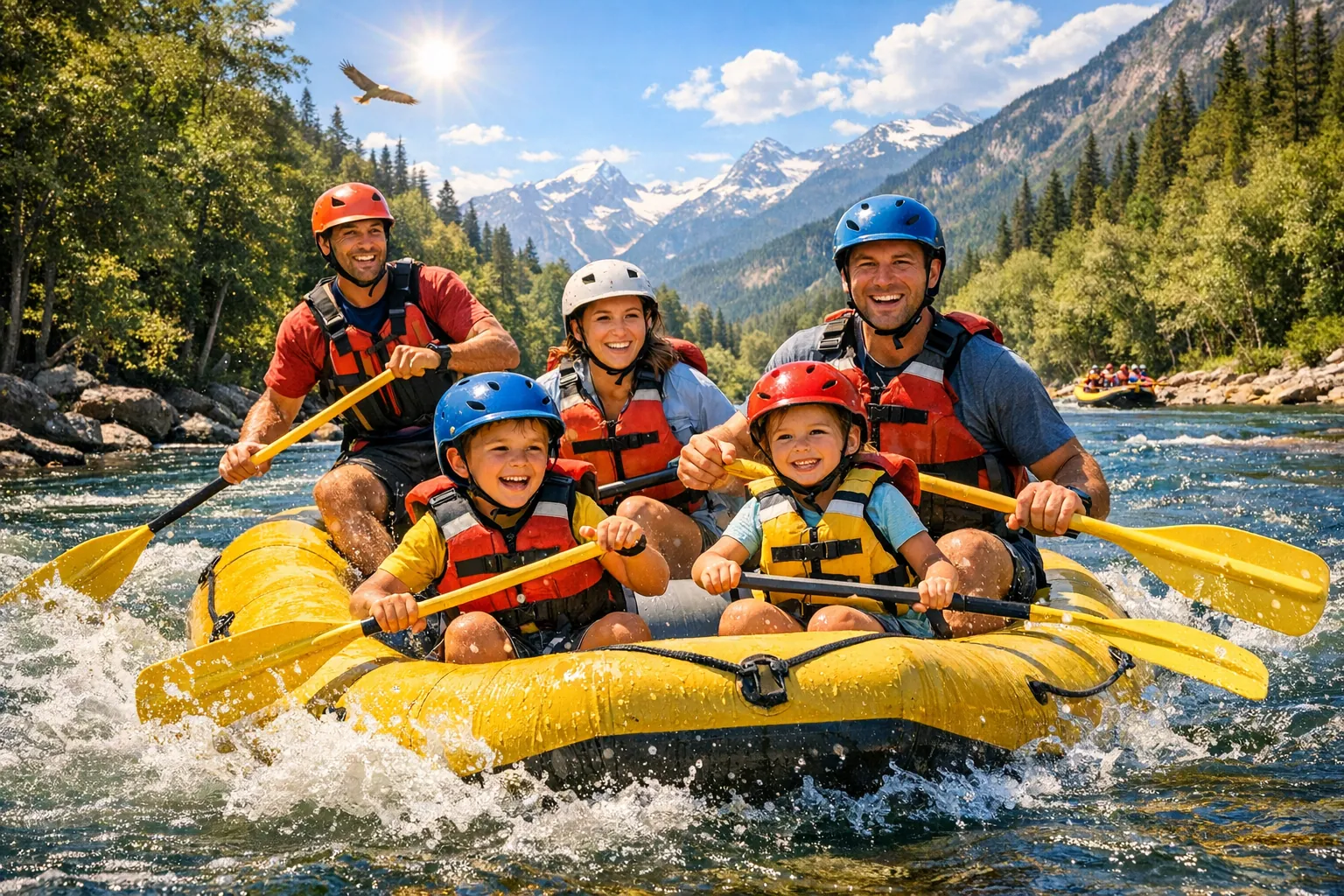 Rafting en famille : à quel âge embarquer et comment bien préparer l’aventure